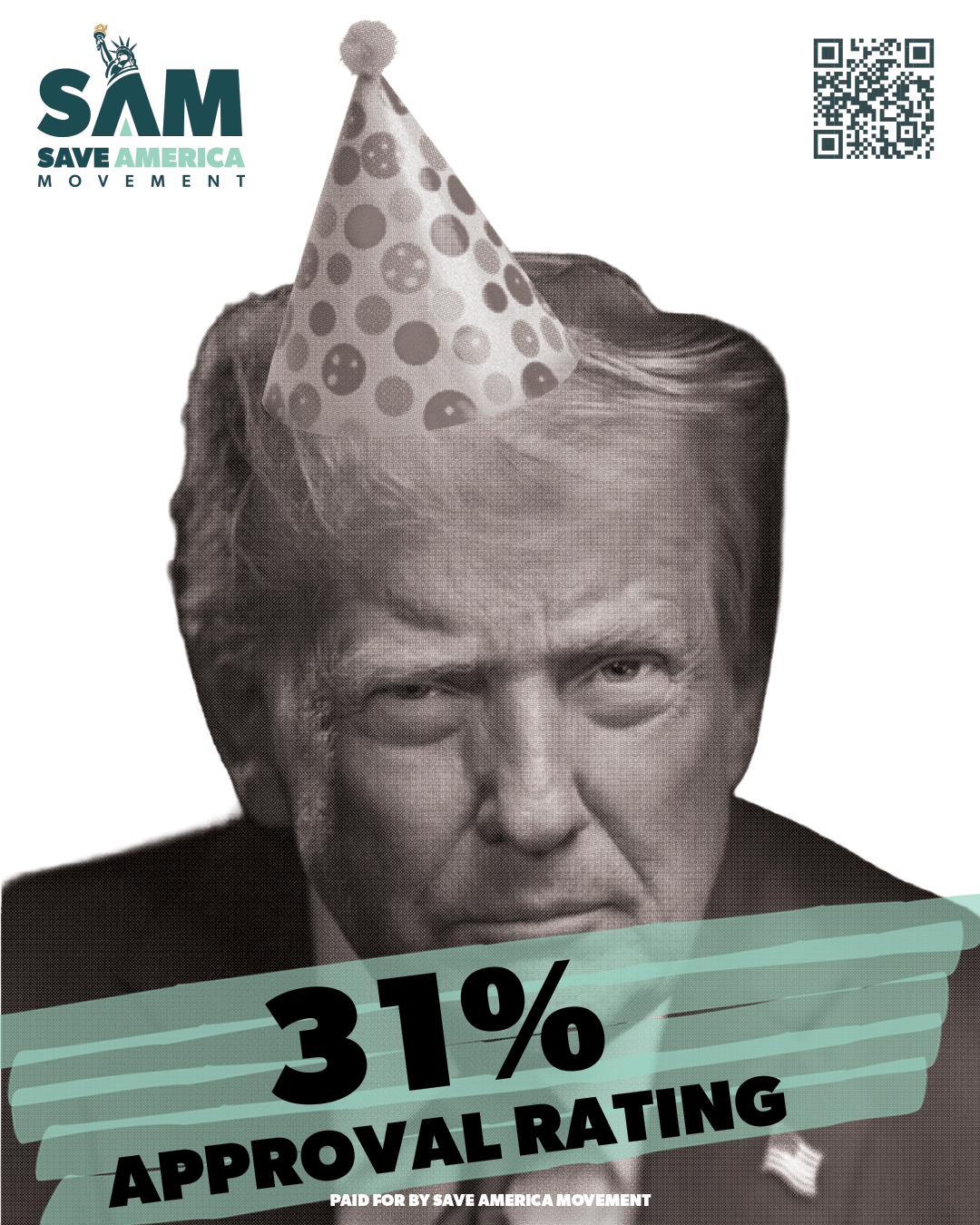 31% Approval Rating